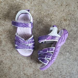 TEVA | Toddler girl purple strappy sandals